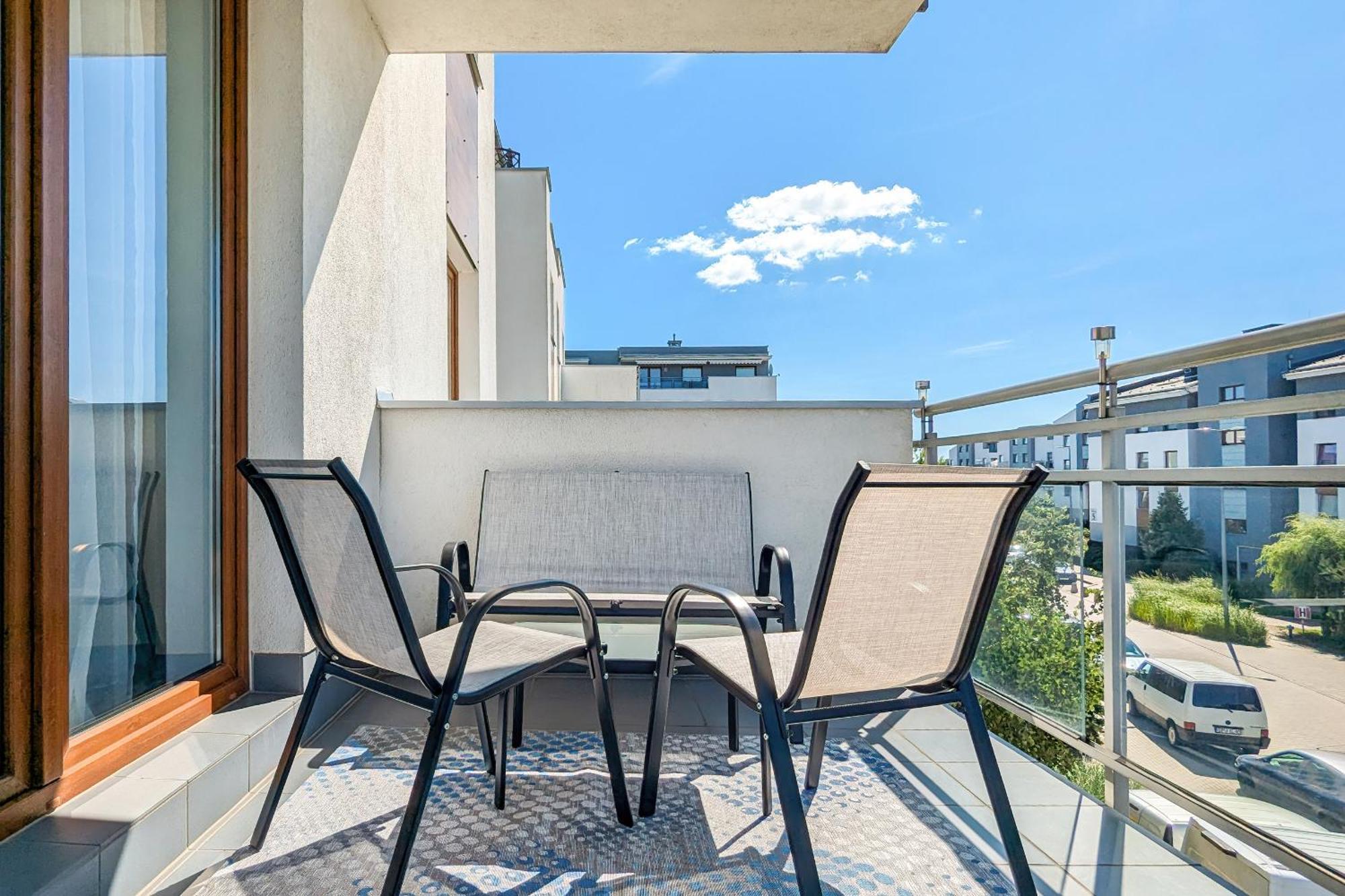 Jasny & Przestronny Apartament Z Balkonem I Parkingiem By Rent Like Home Gdynia Buitenkant foto