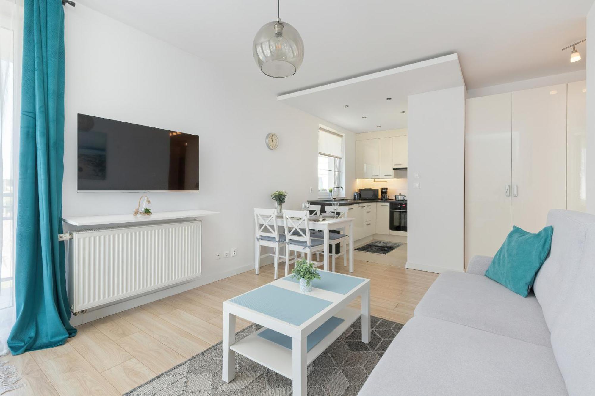 Jasny & Przestronny Apartament Z Balkonem I Parkingiem By Rent Like Home Gdynia Buitenkant foto